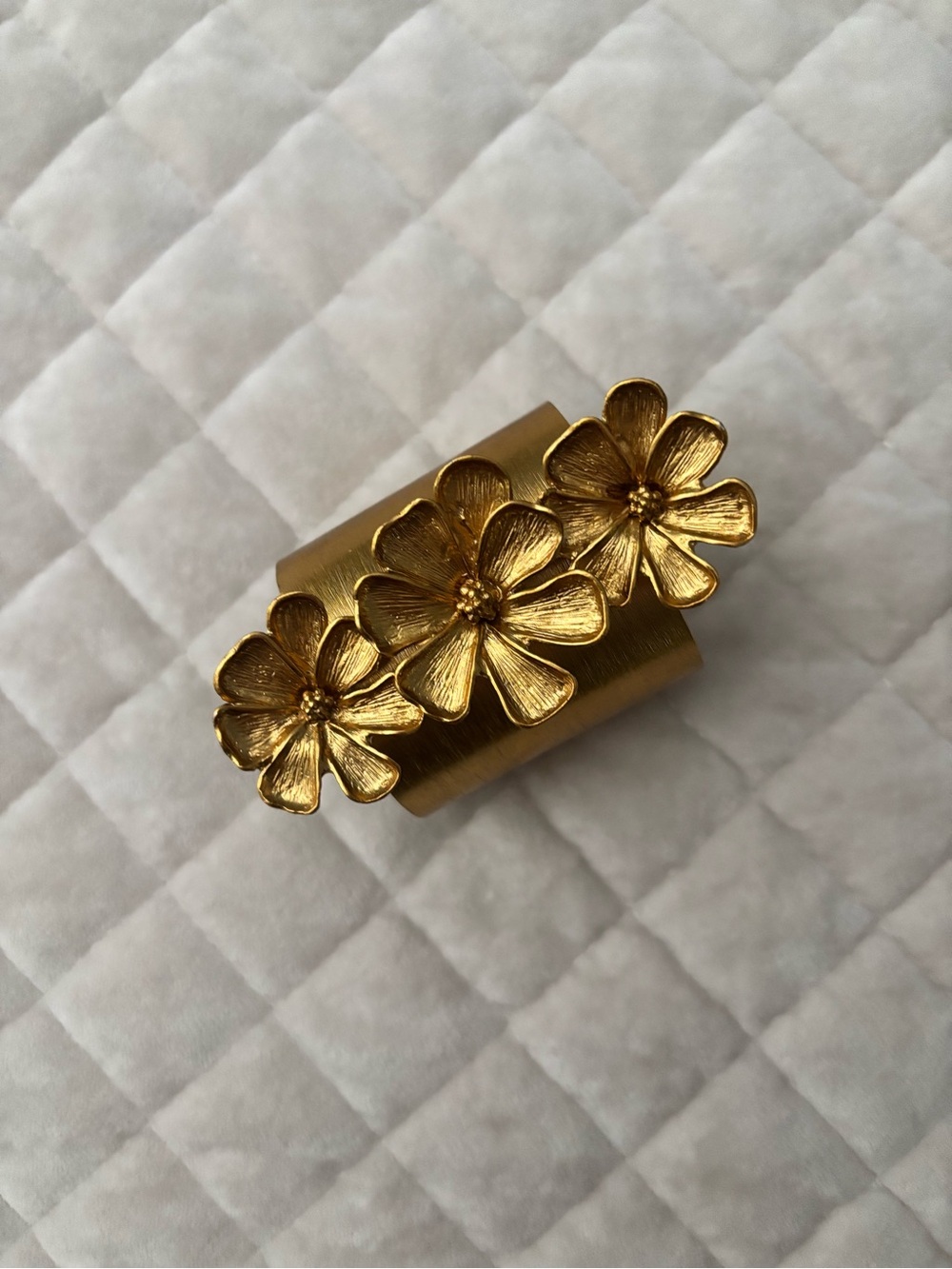Zara Gold Metal cuff Bracelet